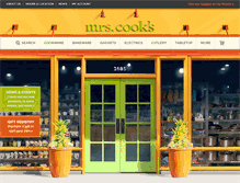 Tablet Screenshot of mrscooks.com